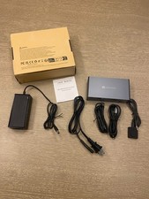 CMSTEDCD SW522P KVM Switch 2 Computers 2 Monitors USB 3.2 10Gbps - Open Box picture