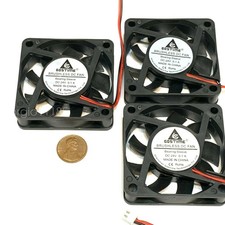3 Pieces 6015 GDStime 24v 60mm x 15mm 6cm pc case 2pin cooling heatsink Fan picture