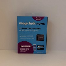 MagicJack Home VOIP Adapter Unlimited US & Canada 12 Months Free Service picture