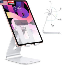 Adjustable Tablet Stand for Desk, Upgraded Longer Arms for Greater Stability, T2 picture