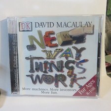 David Macaulay PC The New Way Things Work Pinball Science Games picture