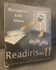 IRIS Readiris Pro 11, OCR Document to Text Recognition, Mac, Macintosh OS picture