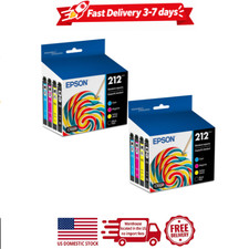 2 pack Epson 212, standard-capacity color and black multi-pack (CMYK) picture