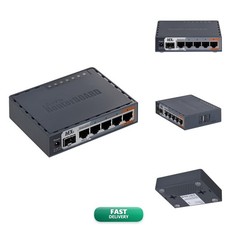Mikrotik hEX S RB760iGS Router 5X Gigabit Ethernet SFP Dual Core 880MHz picture