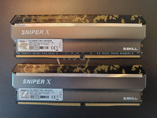 g.skill SNIPER X 16GB (2×8GB) DDR4 3600MHz RAM - F4-3600C19D-16GSXK picture