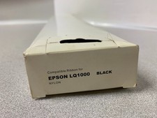 **New EPSON LQ1000 BLK FABRIC PRINTER RIBBON - Open Box picture