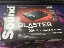 Creative Labs USB Sound Blaster x-fi Surround Pro v2 Model SB1095 picture