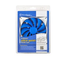 Silverstone SST-FQ141 140mm x 140mm x 25mm Blue Blade 4Pin PWM Fan, 4Pin PWM picture