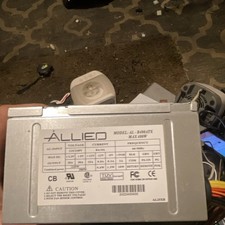 Allied AL-B400ATX 400W ATX Power Supply PSU Silver 20+4 Pin SATA Fan Ctrl picture