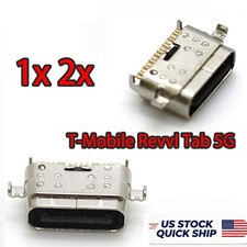 1x 2x Typr-C USB Charging Port Dock Connector fit T-Mobile Revvl Tab 5G USA Fast picture