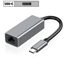 USB-C 3.1 Gigabit Ethernet LAN RJ45 1000Mbps Network Adapter for PC Mac Android picture