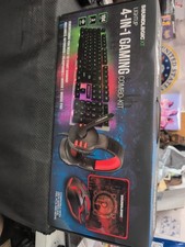 SOUNDLOGIC XT Light-UP Four-in-One Gaming Kit with Keyboard/Headset/Mouse/Pad picture