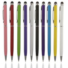 ONE (1X) 2-in-1 Universal Touch Screen Stylus + Ballpoint Pen For Phone Pad PC picture
