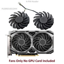 87MM PLD09210S12HH GPU Cooling Fan Cooler For MSI RTX 6600 XT MECH 2X 8G OC V1 picture