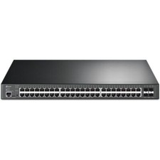 New TP-Link SG3452XP 48-Port Gigabit PoE+ Managed Switch with 10G SFP+ Uplinks picture