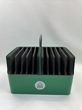 Lock N Charge 10 Slot Padded Tablet Laptop Caddy Metal Carry Case IT Computer picture