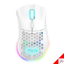 Xenics Titan GS AIR Wireless Professional Gaming Mouse 19000DPI PAW3370 - White picture