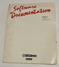 DECdirect Digital Software Documentation Products Catalog Fall/Winter 1989 picture