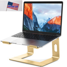 BESIGN LS03 Aluminum Laptop Stand, Ergonomic Detachable Computer F-Gold picture