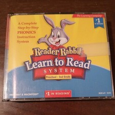 Reader Rabbit: Learn To Read System Preschool PC MAC CD 3 CD set picture