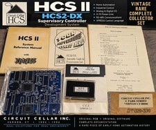 Vintage Circuit Cellar HCS II HCS2-DX Supervisory Controller Kit Manuals PCB ROM picture