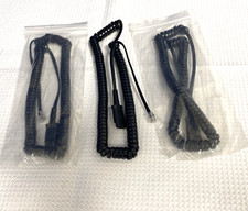 3X REPLACEMENT CORD FOR PLT QD HEADSET TO PLT AMPLIFIRES **M10-C1** picture