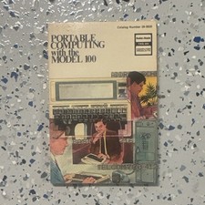 Radio Shack Vintage Book: Portable Computing with the Model 100, MPN 26-3820 picture