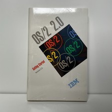 IBM OS/2 Version 2.0 Getting Started Factory Sealed NOS picture