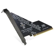 PCIe to Oculink Adapter [4-Port],PCIe 4.0 x16 to SFF-8612 (SFF-8611 Female) Card picture
