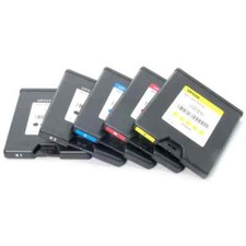 5PC/SET NEW INK CARTRIDGE WITH CHIP FOR VIPCOLOR VP550 LABEL PRINTER VP550 picture