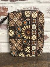 Vera Bradley Canyon Pattern Tablet Padded Sleeve Quilted 9” x 7” Style Protect picture