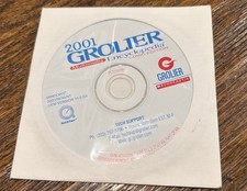 Vintage 2001 Grolier Encyclopedia Computer Software picture