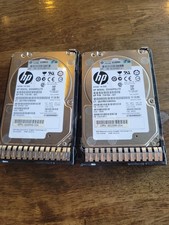 HP 900GB 10K 2.5in SAS HDD EG0900FDJYR 7200RPM 64MB Cache Lot Of 2 Sata X picture