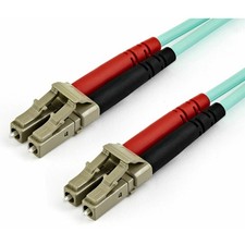 StarTech 15m (50ft) LC/UPC to LC/UPC OM4 Multimode Fiber Optic Cable, picture