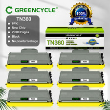 6pk TN360 Toner Cartridge Fit with Brother HL-2150N MFC-7320 MFC-7345DN Printer picture