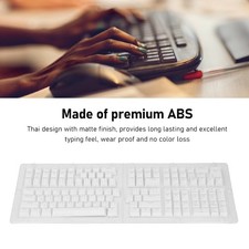 132 Keys Thai Keycaps Set ABS OEM Height Translucent DIY Thai Keyboard Keycaps picture