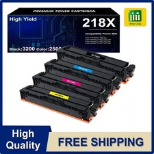 4x W2180X High Yield Toner Cartridge for HP 218 3201dw 3301fdw 3301cdw With Chip picture