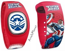 Disney Parks Marvel Captain America Sam Wilson MagicBand+ Unlinked picture