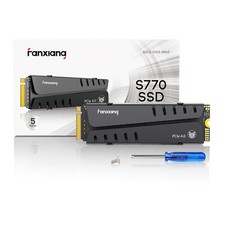 Fanxiang M2 NVMe 1TB 2TB 4TB PS5 SSD Heatsink TLC Internal PCIe Gen4 7300MBS Lot picture