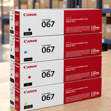 Canon 067 Toner Cartridge Set 4 Pack Black, Cyan, Magenta, Yellow LBP630C MF650C picture