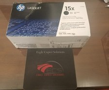 HP C7115X Black Toner Cartridge 15X Genuine New Damaged Box picture