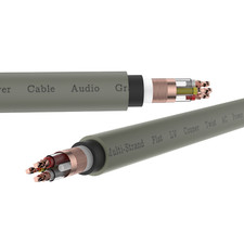 1 Meter Viborg VP1707 Flat Core LV Copper Bulk Power Cable HiFi Audio Power Cord picture
