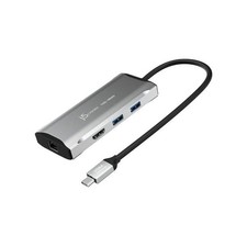 j5create JCD392 4K60 Elite USB-C 10Gbps Travel Dock - Space Gray picture