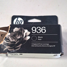HP Genuine/Original 936 Black Inkjet Ink Cartridge 4S6V2L (HP 936) picture