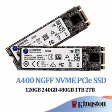 Kingston SSD A400 NGFF 1TB 2TB 480GB 2.5 Inch NVME PCle Solid State Drive PC Lot picture