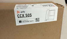 POLY CCX 505 849A5AA#ABA Business Media Phone for TEAMS NEW Open Box picture