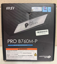 MSI PRO B760M-P Motherboard. Intel 14th, 13th, and 12th Generation Core picture