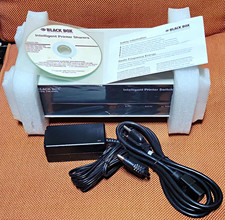 Black Box Intelligent Powered Printer KVM Switch Box, PS+6P NOS Sealed picture