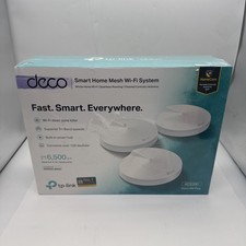 TP-LINK Deco M9 Plus AC2200 Smart Home Mesh Wi-Fi System New And Sealed picture