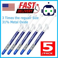 (5 Pack) Gold Thermal Grease CPU Heatsink Compound Paste Syringe 5X picture